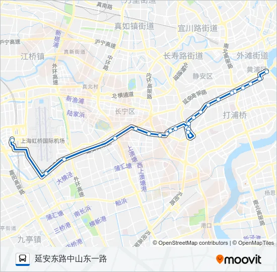 320路 Bus Line Map