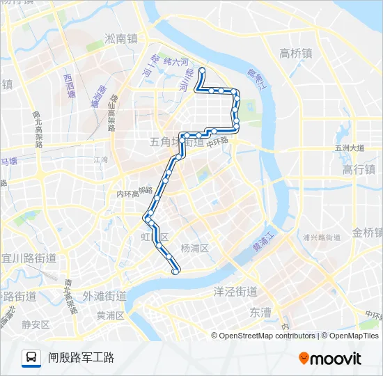325路 Bus Line Map
