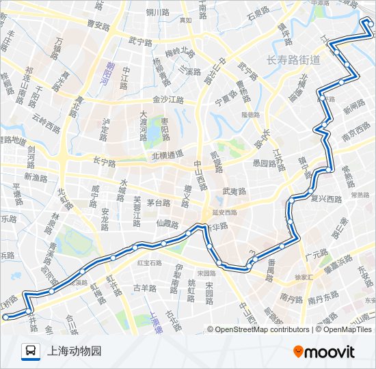 公交328路的线路图