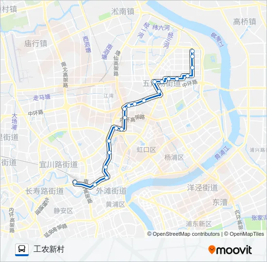 329路 Bus Line Map