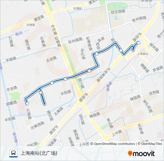 341路 Bus Line Map