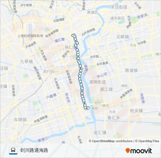 342路 Bus Line Map