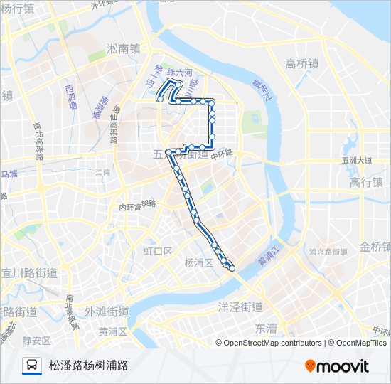 538路 bus Line Map