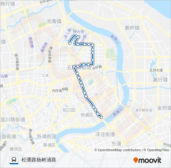 538路 Bus Line Map
