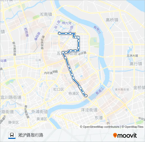 538路 Bus Line Map