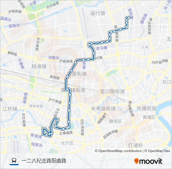551路 Bus Line Map