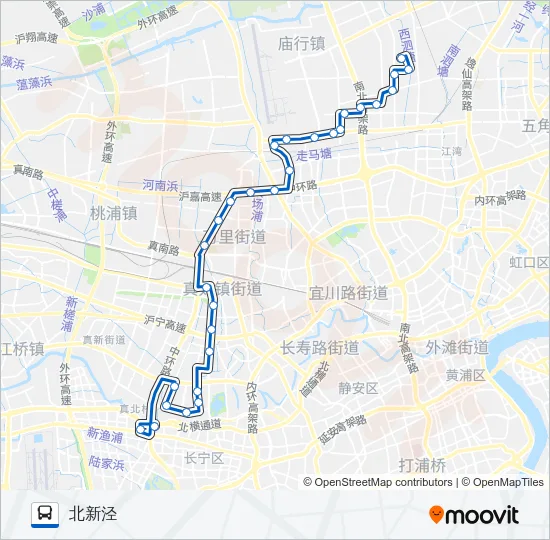 551路 Bus Line Map