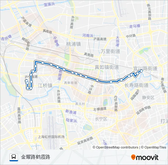 561路 Bus Line Map
