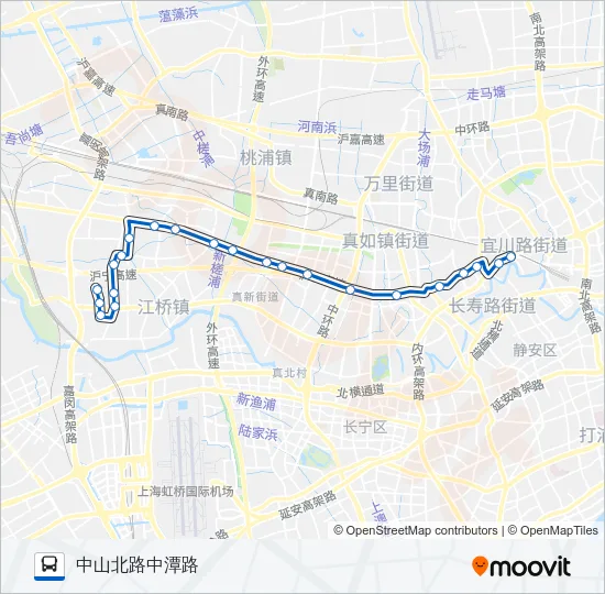 561路 Bus Line Map