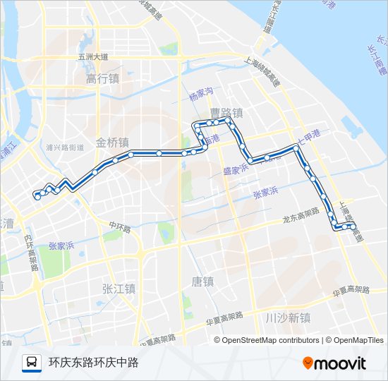 630路 bus Line Map