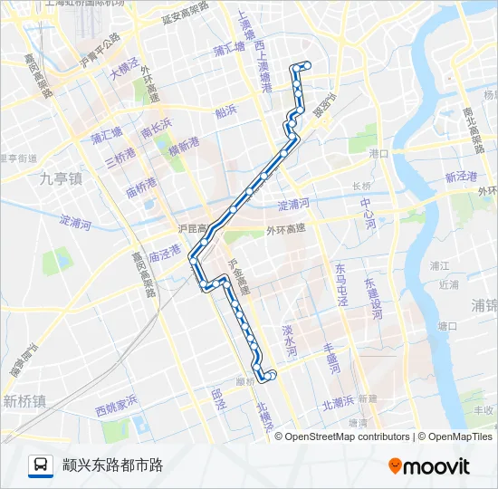 712路 Bus Line Map