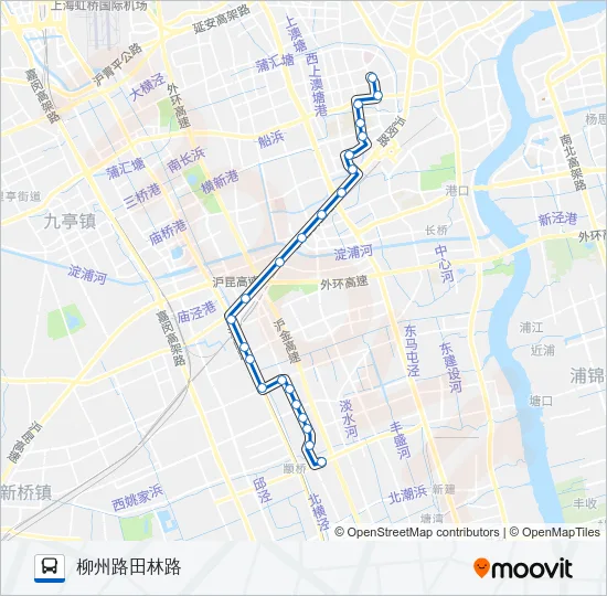 712路 Bus Line Map