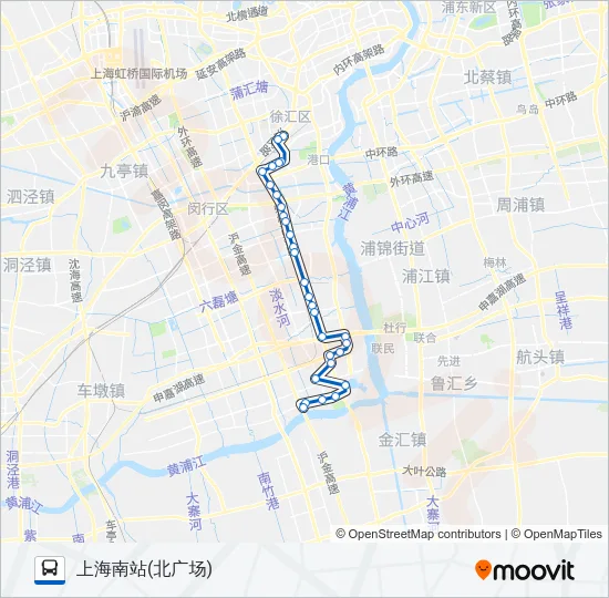 729路 Bus Line Map