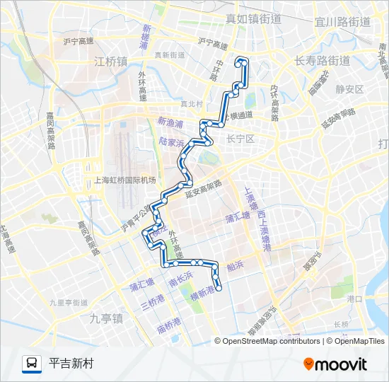 739路 Bus Line Map