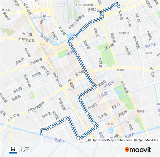 748路 Bus Line Map