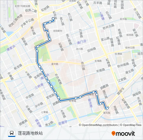 753路 Bus Line Map