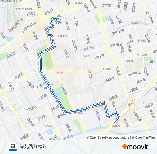 753路 Bus Line Map