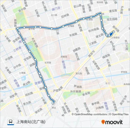 763路 Bus Line Map