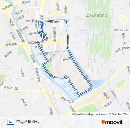 835路 Bus Line Map