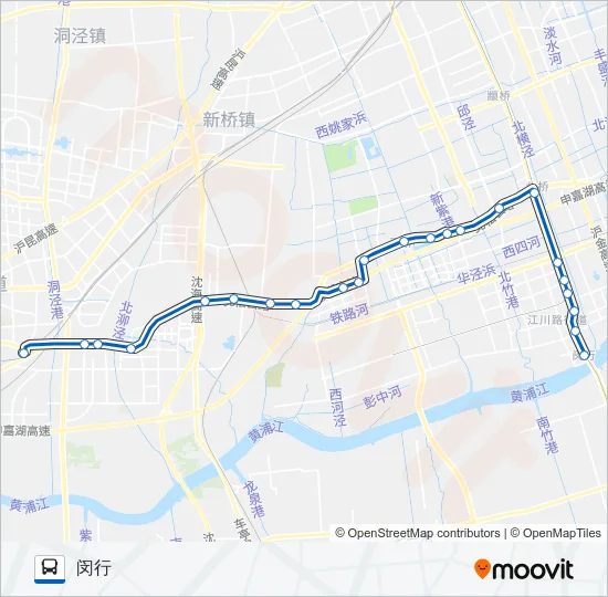 881路 Bus Line Map