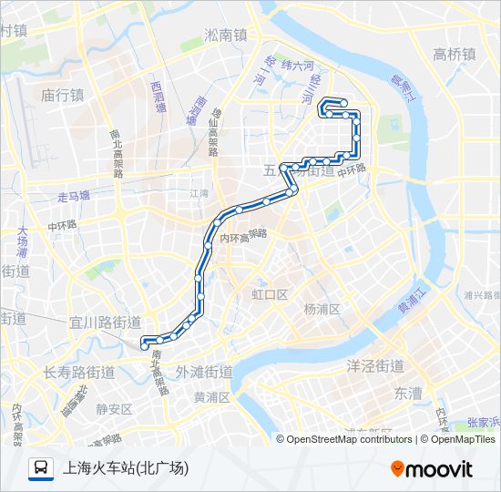 942路 bus Line Map