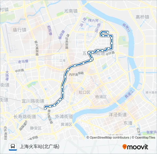 942路 Bus Line Map
