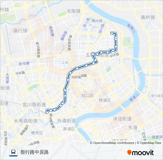 942路 Bus Line Map
