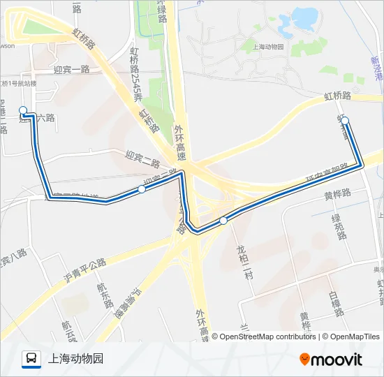 1207路 Bus Line Map