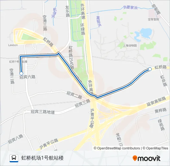 1207路 Bus Line Map