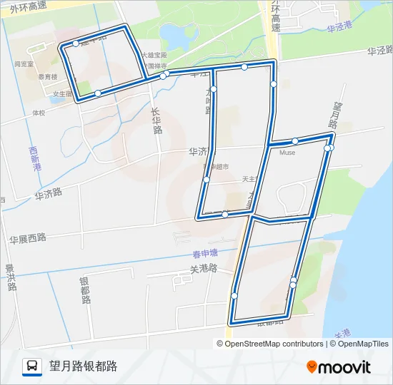 1210路 Bus Line Map