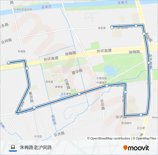 1220路 Bus Line Map