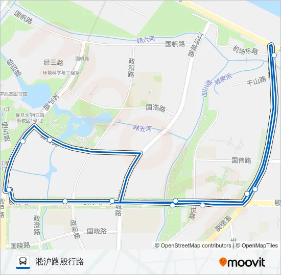 1228路 Bus Line Map