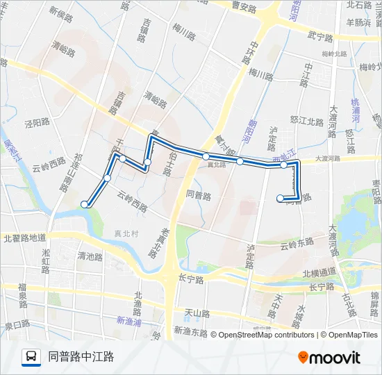 1231路 Bus Line Map
