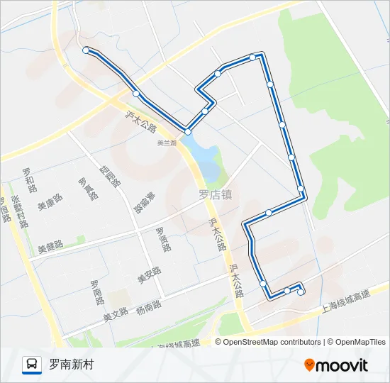 1600路 Bus Line Map