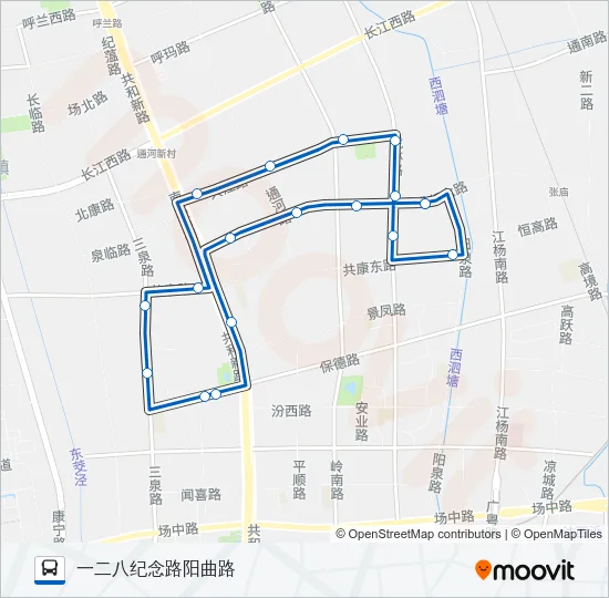 1601路 Bus Line Map