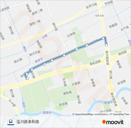 1602路 Bus Line Map