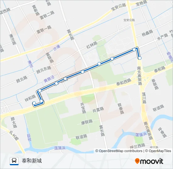 1602路 Bus Line Map