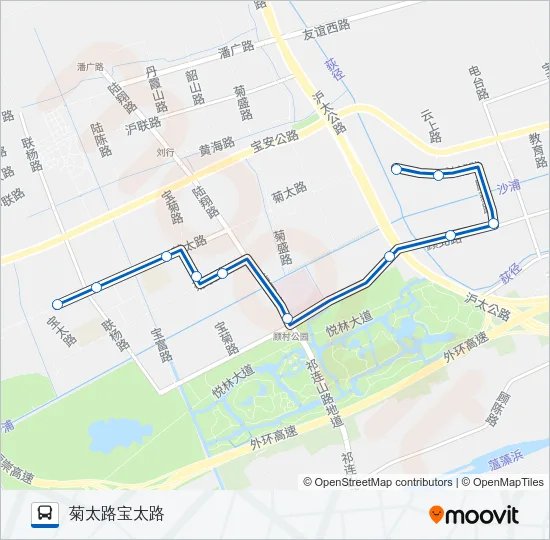 1604路 Bus Line Map
