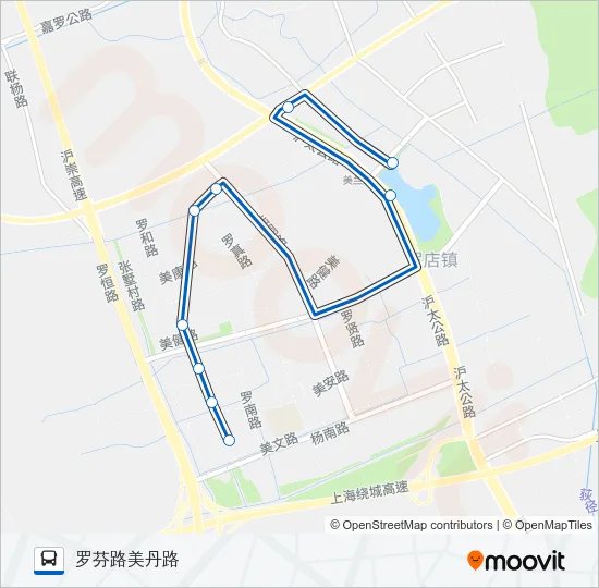 1606路 Bus Line Map