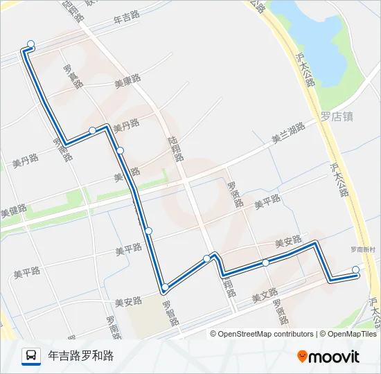 1607路 Bus Line Map
