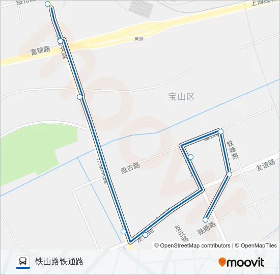 1609路 Bus Line Map