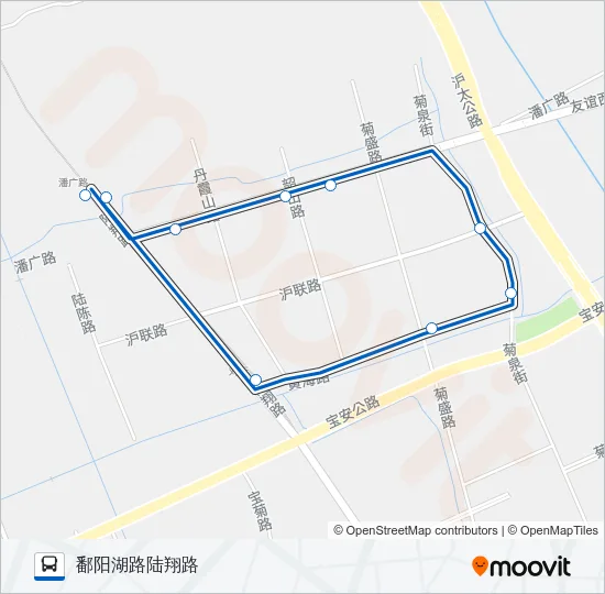 1610路 Bus Line Map