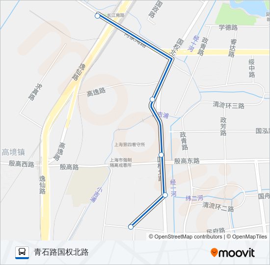 公交1612路的线路图