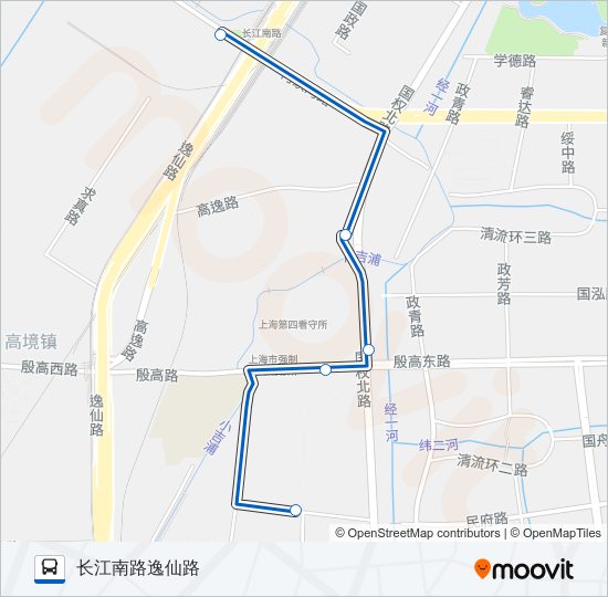 公交1612路的线路图