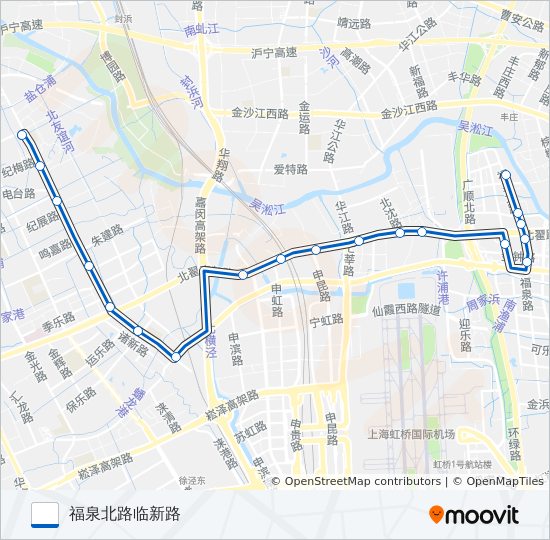 公交74区间路的线路图