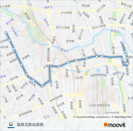 74路区间 Bus Line Map