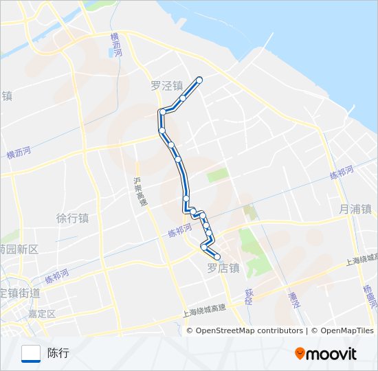 公交宝山31路的线路图