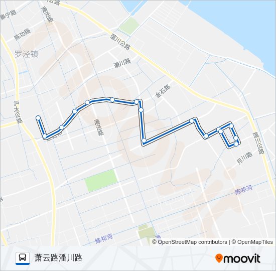 宝山89路 Bus Line Map