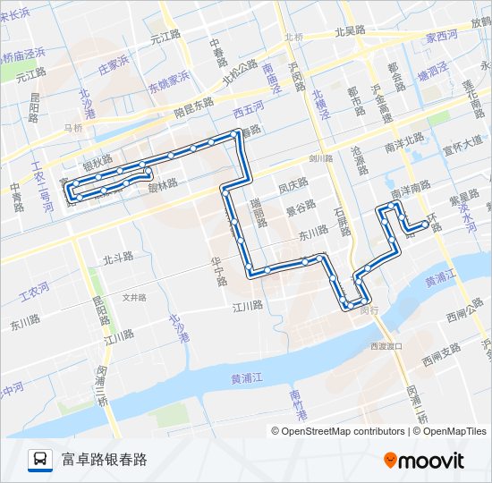 闵行29路 bus Line Map