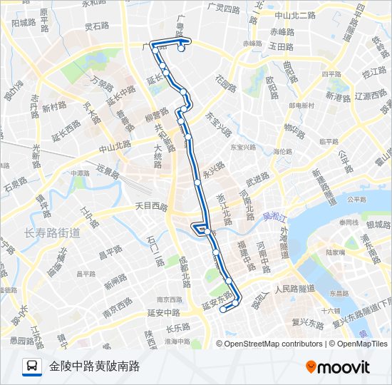 108路区间 Bus Line Map